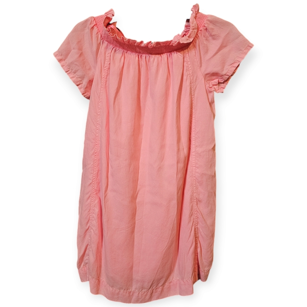 Vineyard Vines Off the Shoulder Mini Dress with Ruffle Detailing